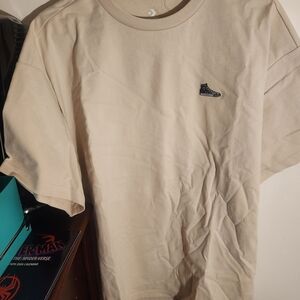 Converse Beige Short Sleeve Tee